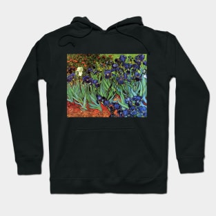 Irises by Vincent van Gogh Hoodie